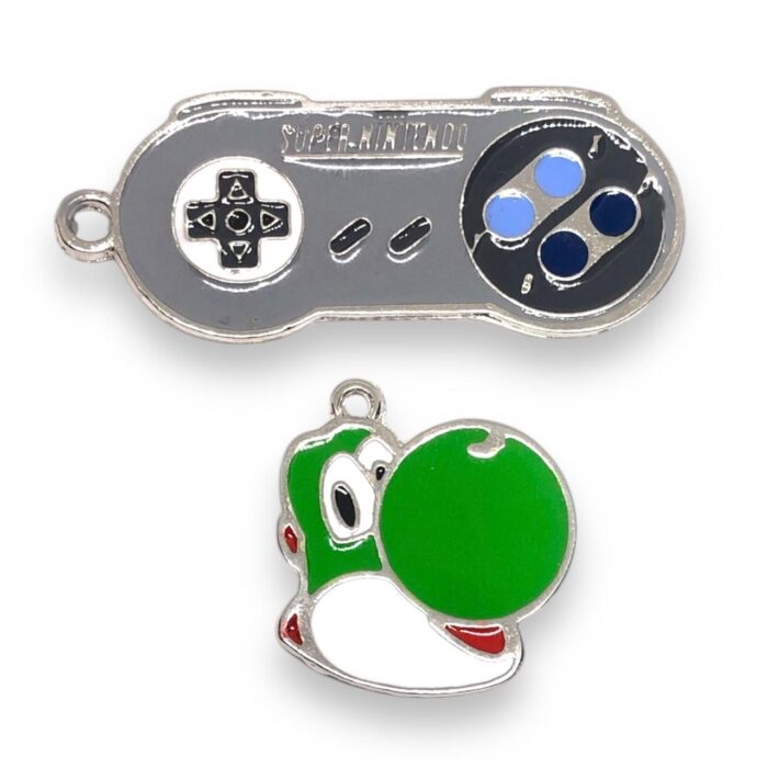 Pingente Super Mario Níquel - 1 Und - Imagem 1