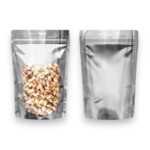 Saco Hermético Prata c/Frente Transparente 12×20cm – 10 Unds