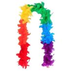 Estola De Penas Multicor  – 1 Und