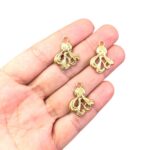Pingente Polvo 23mm Dourado – 1 Und - Imagem 2