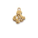 Pingente Polvo 23mm Dourado – 1 Und