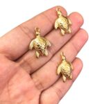 Pingente Peixe 25mm Dourado – 1 Und - Imagem 2