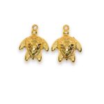 Pingente Peixe 25mm Dourado – 1 Und