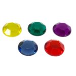 Chaton Redondo Acrílico 12mm – 10 Unds