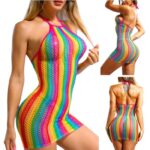 Vestido de Arrastão Arco Iris - 1 Und