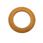 Argola Imitação Palha 40mm – 1 Und