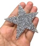 Aplique Termocolante Estrela C/Strass 60mm - Und - Imagem 2