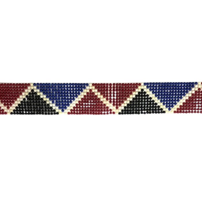 Tira Manta De Miçangas 3cmx40cm - 1 Und - Imagem 1