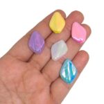 Conta Balão Acrílico 16x22mm Leitosa Irizada – 20 Gramas - Imagem 2