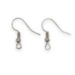 Base Brinco Anzol 19mm Aço - 10 Pares