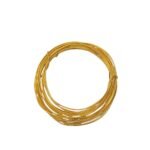 Arame De Alumínio 1.5 Dourado - Rolo