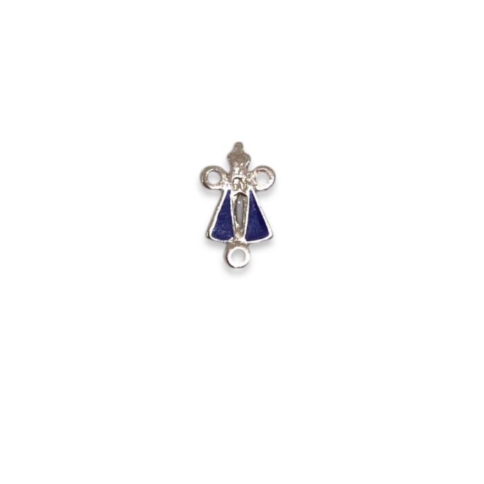 Entremeio Nossa Senhora Aparecida 10mm Níquel - Und - Imagem 1