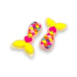 Aplique Cauda De Sereia 37mm Emborrachado - Und