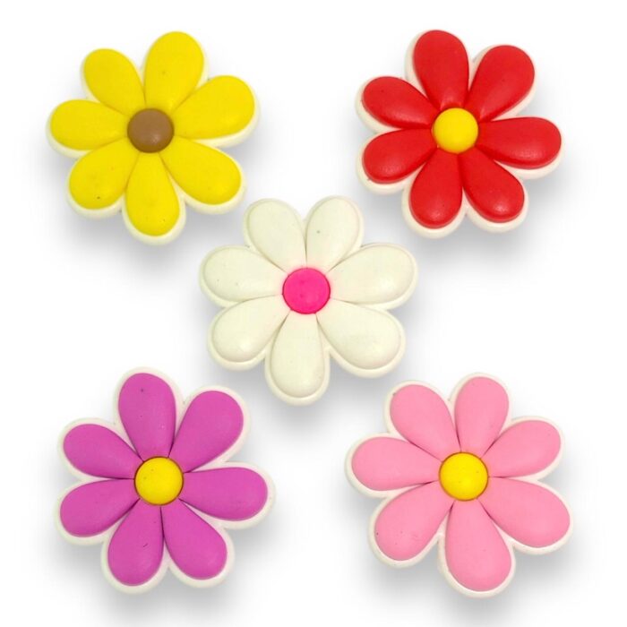 Aplique Flor 30mm Emborrachado - Und - Imagem 1