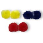 Pom Pom Pelúcia 30mm Sintético - 2 Unds