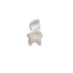 Pingente Madrepérola Menino 9mm C/ Furo Lateral – Und