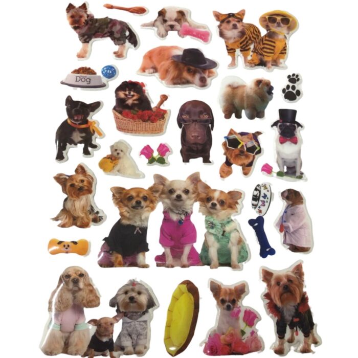 Cartela Adesivo Pets Diversos - Und - Imagem 3