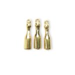 Pingente Garrafa 19mm Dourado - Und