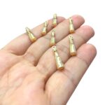 Pingente Garrafa 19mm Dourado - Und - Imagem 3