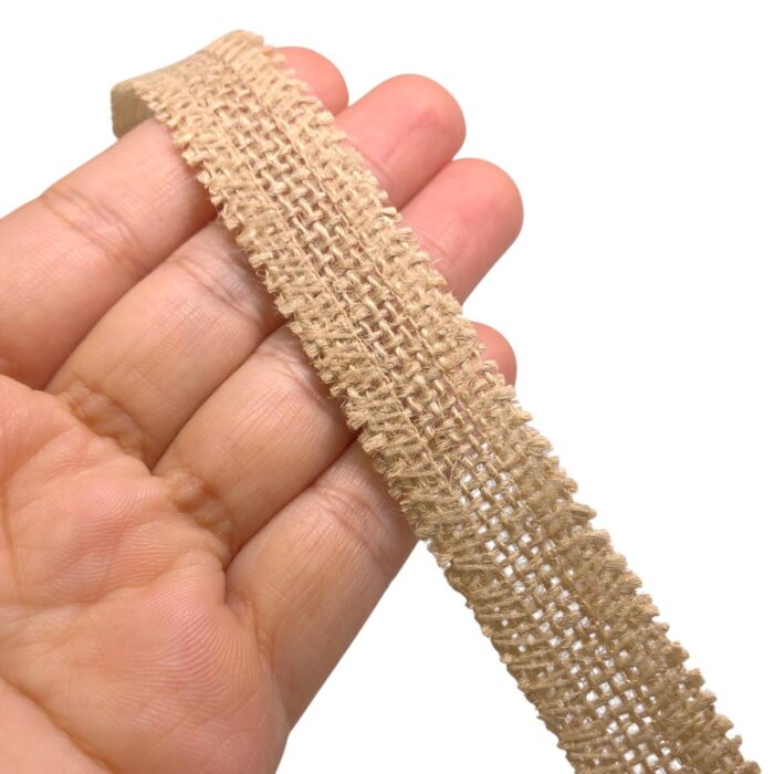 Fita Juta 20mm Natural – Metro - Imagem 2