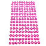 Cartela Meia Perola 8mm Rosa - Und