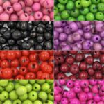 Semente Açai 8mm Color - 20 Gramas