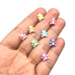 Conta Infantil Ursinho 9mm Acrílico - 20 Gramas - Imagem 2