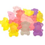 Pingente Infantil Ursinho 20mm Acrílico Fosco  - 20 Gramas