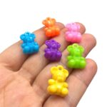 Pingente Infantil Ursinho 20mm Acrílico - 20 Gramas - Imagem 3