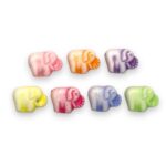 Conta Infantil Elefante 8mm Acrílico - 20 Gramas