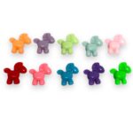 Conta Infantil Cavalinho 15mm Plástico - 20 Gramas