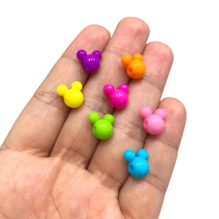 Conta Mickey 10mm Acrílico - 20 Gramas - Imagem 3