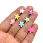 Conta Estrela 10mm Acrílico - 20 Gramas - Imagem 2