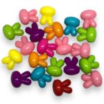 Conta Infantil Coelho 16mm Acrílico - 20 Gramas