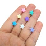 Conta Infantil Estrela 9mm Acrílico - 20 Gramas - Imagem 2