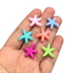 Conta Infantil Estrela Do Mar 20mm Acrílico - 20 Gramas - Imagem 2