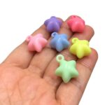 Pingente Infantil Estrela 21mm Acrílico – 20 Gramas - Imagem 3
