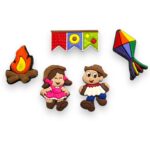 Aplique Emborrachado Junino Diversos - Und