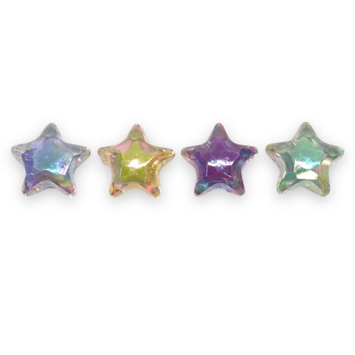 Conta Infantil Estrela 20mm Acrílico - 20 Gramas - Imagem 1