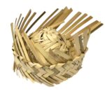 Mini Chapéu De Palha 8cm Natural - Und