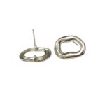 Base Brinco 15mm Disforme Níquel - Par