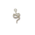 Pingente Cobra 24mm Níquel – Und