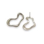 Base Brinco Disforme 30mm Níquel - Par