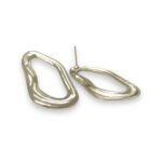 Base Brinco Disforme 39mm Níquel - Par