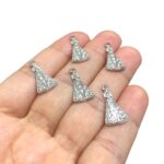 Pingente Nossa Senhora Aprecida 20mm Níquel – Und - Imagem 3