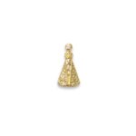 Pingente Nossa Senhora Aprecida 20mm Dourado - Und
