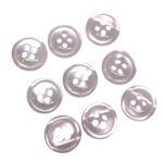 Botão Poliéster 11mm C/4 Furos – 10 Unds
