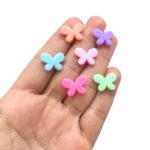 Conta Infantil Borboleta 13mm Acrílico - 20 Gramas - Imagem 2