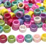 Conta Infantil Redonda 8mm Acrílico - 20 Gramas