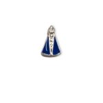 Entremeio Nossa Senhora Aparecida 10mm Níquel - Und